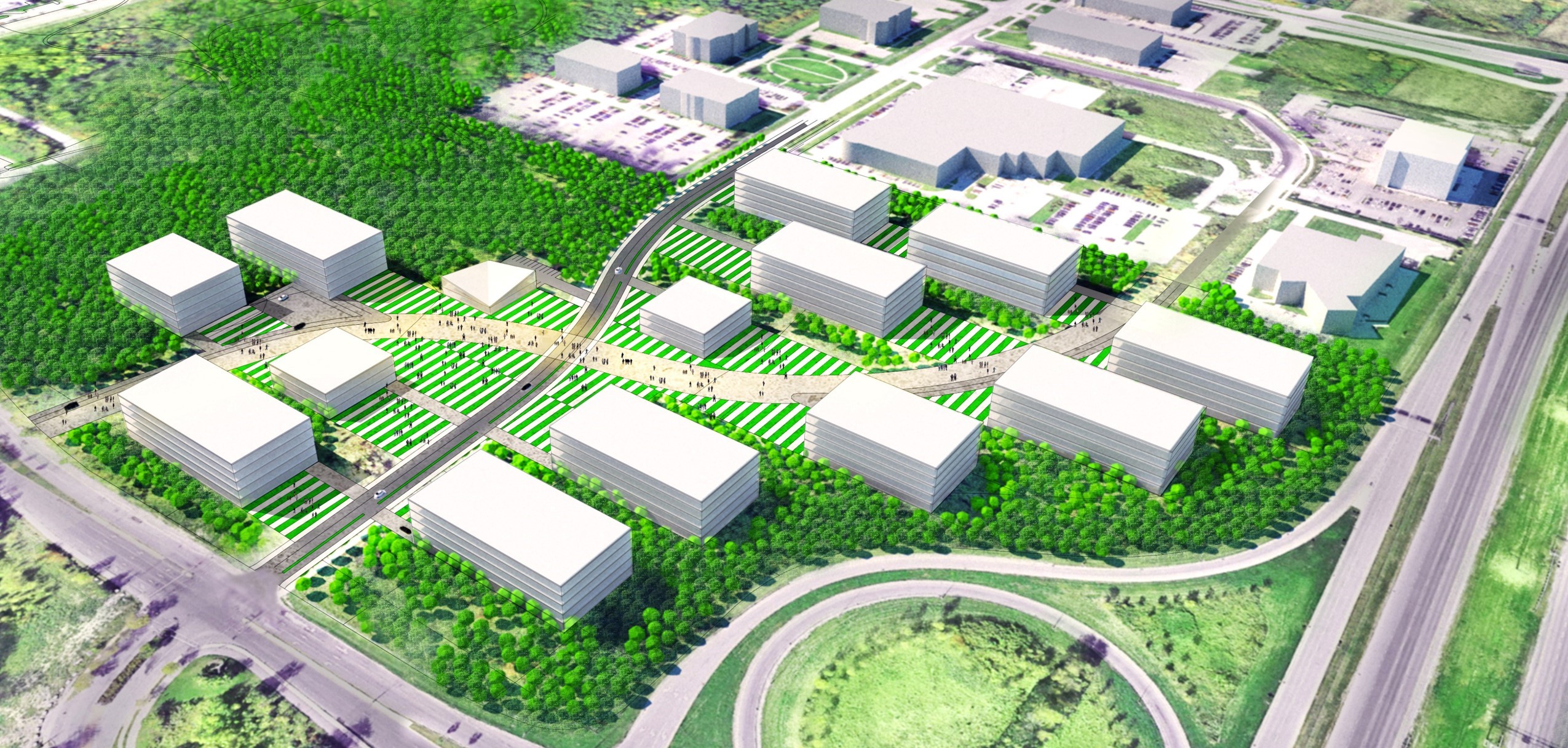 Phase II of Biotech City: over 100,000 square metres to be developed