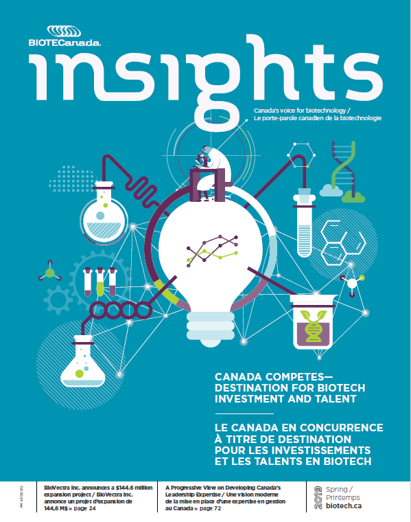BIOTECanada Insights Magazine published an article on the Biotech City